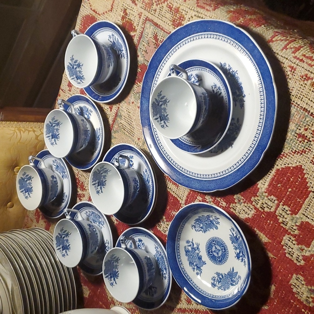 "17"Spode England Fine Stone FITZHUGH China